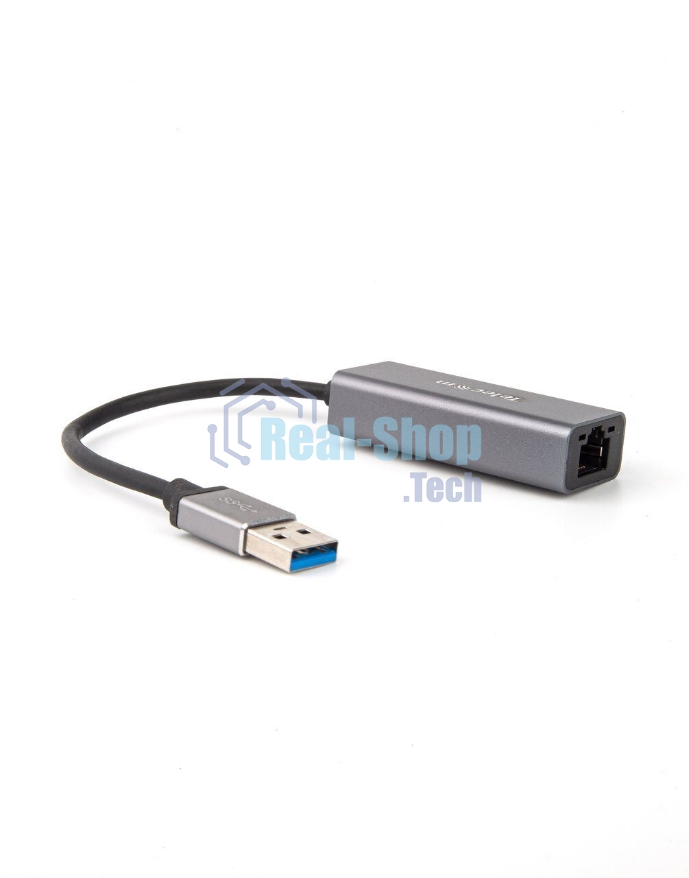 Кабель-переходник USB 3.0 (Am) --> LAN RJ-45 Ethernet 1000 Mbps, Aluminum Shell,Telecom TU312M