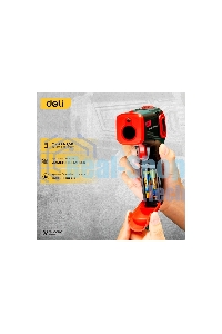 Инфракрасный пирометр (термометр) с цветным экраном Deli DL333550
