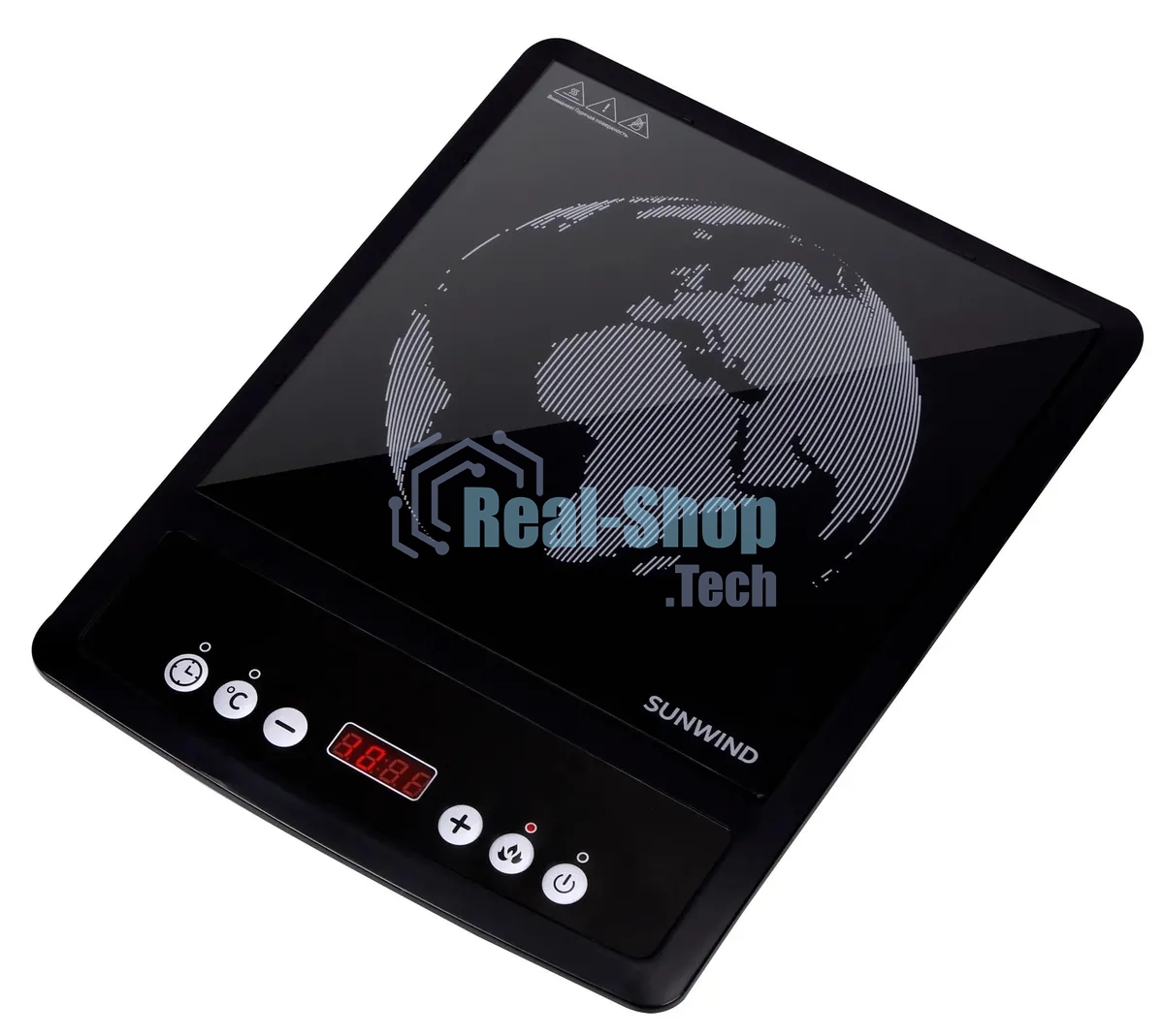 Плита настольная индукционная SunWind SCI-0501 черный стеклокерамика (настольная)