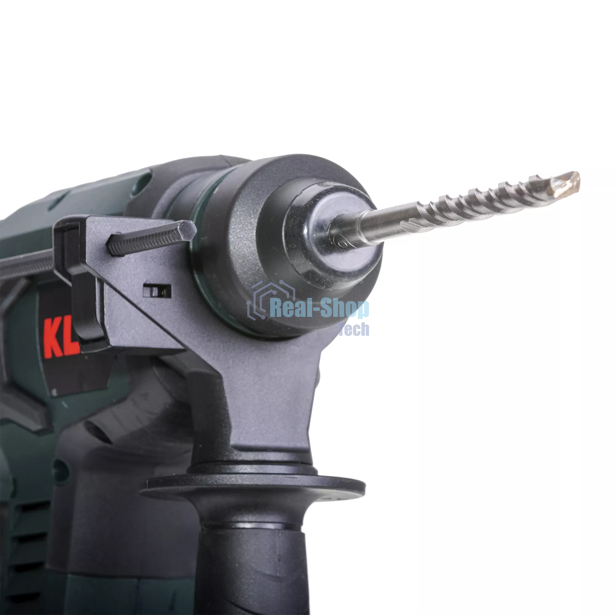 Профессиональный бесщеточный перфоратор аккумуляторный KLPRO KLPM18B-50 (18В, Li-ion-2шт, 5.0А·ч, 1,7Дж, SDS-plus, З/У,сумка)