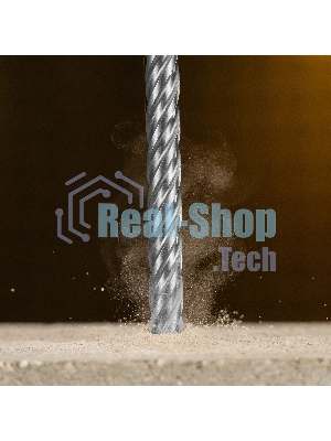 Бур по бетону Denzel цельная крестовая пластина, 12x215 мм, SDS PLUS