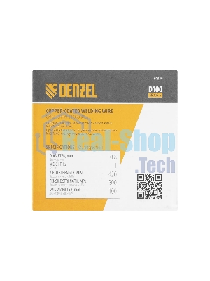 Омедненная проволока Denzel ER70S-6, диам. 0,8 мм, 1 кг, диам. катушки D100