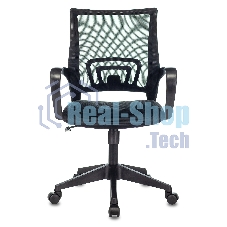 Кресло компьютерное Бюрократ CH-695N/BLACK спинка сетка черный TW-01, сиденье черный TW-11, механизм качания