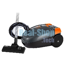 Пылесос Vitek VT-1819 серый, 400/1400Вт, уборка сухая, пылесборник мешок 3 л