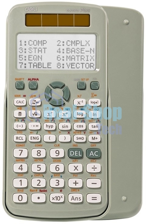 Калькулятор научный Deli ED991ES зеленый 10+2-разр.