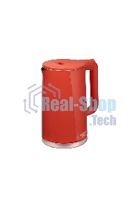 Чайник электрический Energy E-208 1.7 л красный, двойной корпус