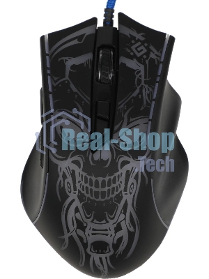Мышь проводная Defender Bulletstorm GM-928 черный, 7200 dpi, USB, кнопки - 7