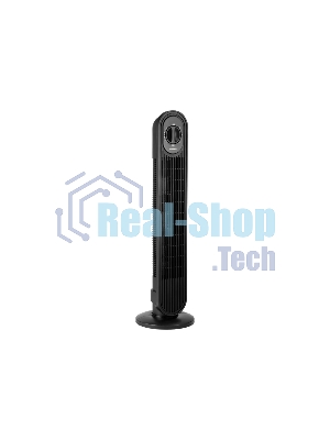 Вентилятор Centek CT-5081 чёрный, напольный, 48 Вт, 3 скорости, колонный