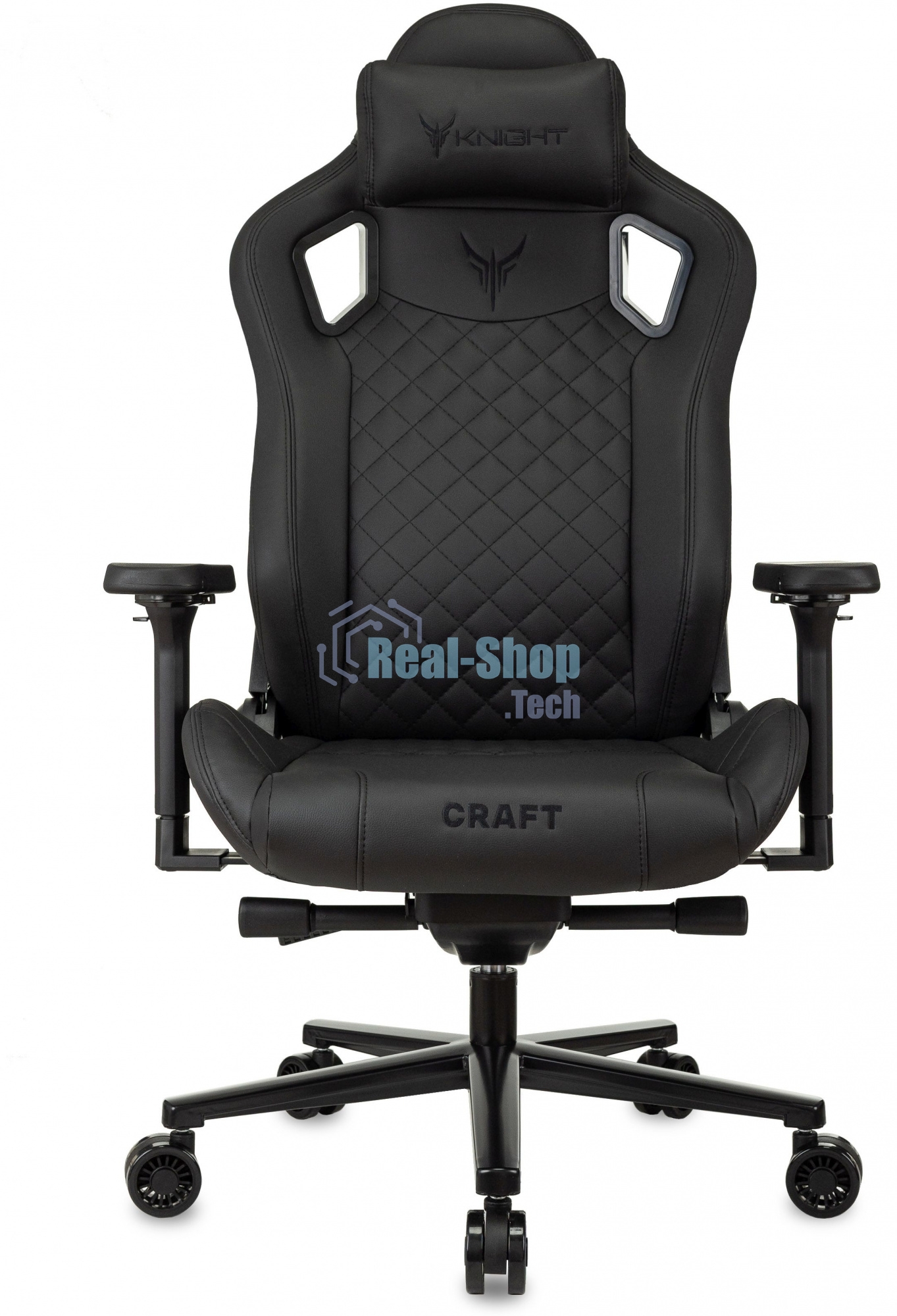 Кресло игровое Knight Craft черный