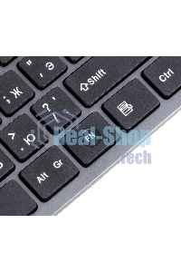 Клавиатура проводная A4Tech KV-300H серый/черный USB slim