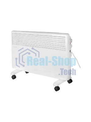 Конвектор Eurolux ОК-EU-2000 белый, 2000 Вт, 25 м2, термостат
