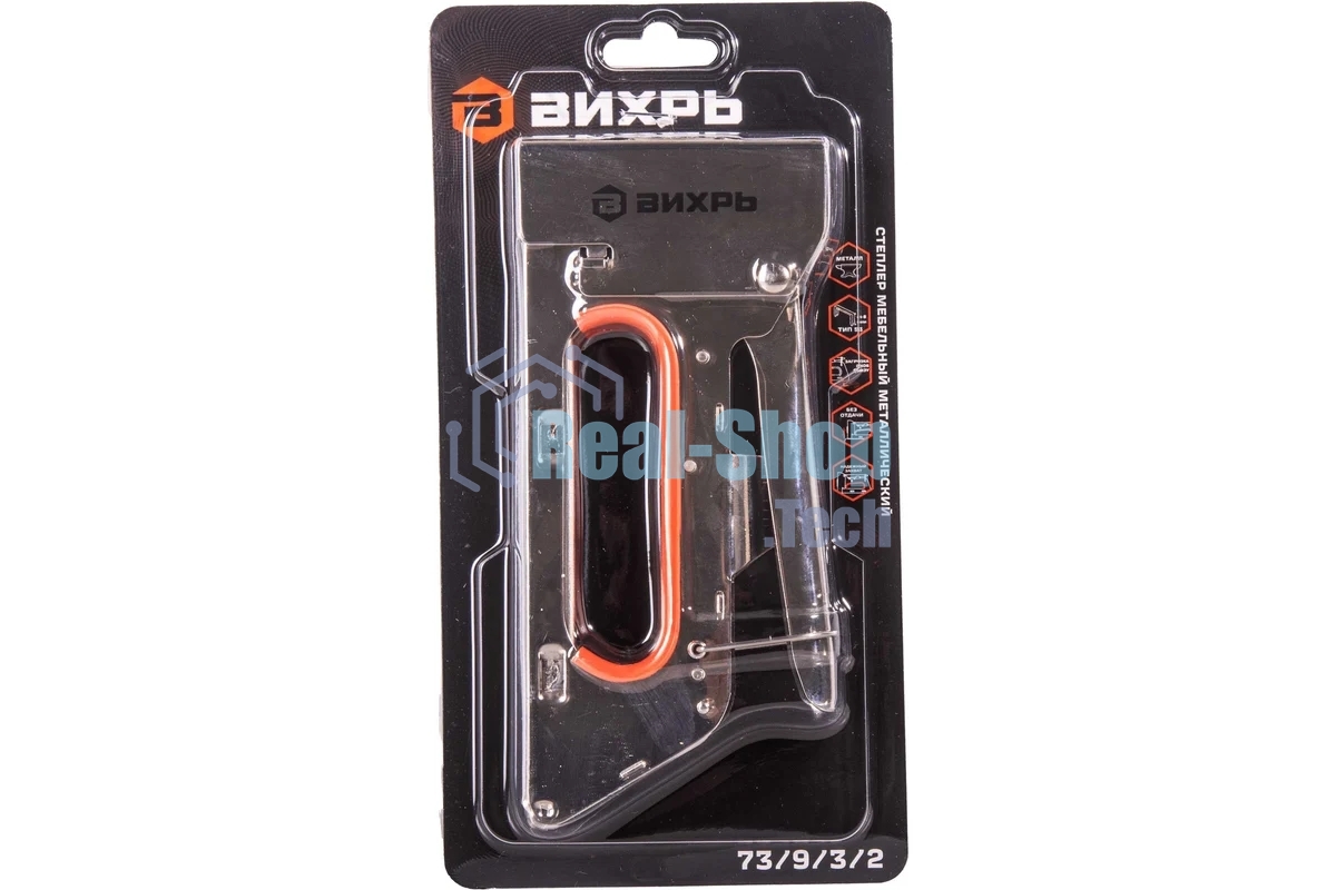 Степлер ручной Вихрь 73/9/3/2 скобы тип 53 4-8мм