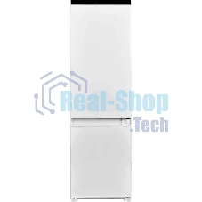 Встраиваемый холодильник Hyundai HBR 1786 2-хкамерн. белый