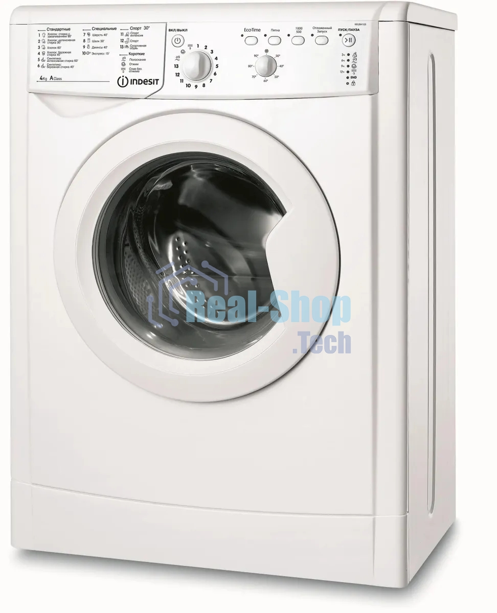Стиральная машина Indesit IWUB 4105 белый, загр. фронтальная макс.: 4 кг 1000 об/мин класс: А