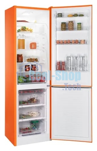 Холодильник Nordfrost NRB 164NF OR оранжевый двухкамерный 238/105 л морозилка снизу