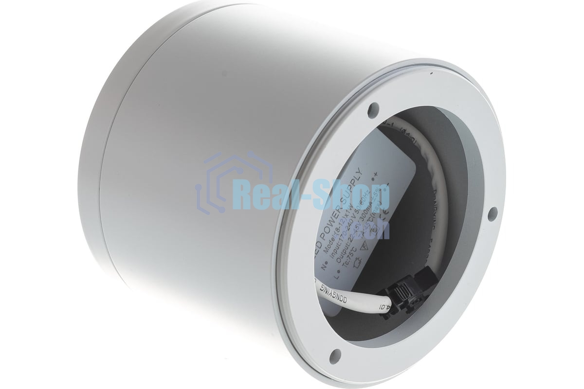 Светильник Gauss HD025 led накладной с рассеивателем 10w белый 3000k 88х75мм 1/30