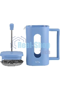 Френч-пресс LARA LR06-57-600 0,6 л, жаропрочное боросиликатное стекло