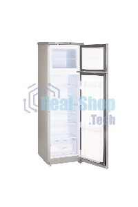 Холодильник Бирюса M424 металлик двухкамерный 170/35л морозилка сверху