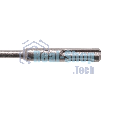 Бур по бетону Denzel двойная спираль, Cobalt W-tip, 6x260 мм, SDS PLUS