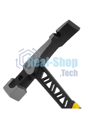 Молоток каменщика Denzel 680 г, цельнокованый, двухкомпонентная обрезиненная рукоятка