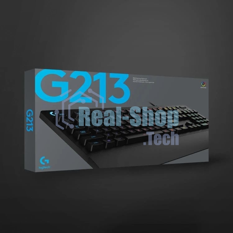 Клавиатура Logitech G213 Prodigy черный USB 2.0 Multimedia Gamer LED (подставка для запястий)