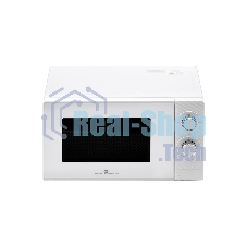 Микроволновая печь General Electronics GE MS120W белая, 20 л, 700 Вт, переключатели — поворотный механизм
