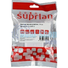 Розетка компьютерная Suprlan 10-0307-1, наклад. RJ45 1 кат.5E UTP