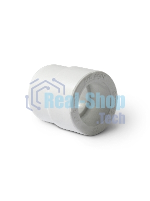 Муфта переходная ВН 90 х 63 полипропиленовая PPR белая PRO AQUA