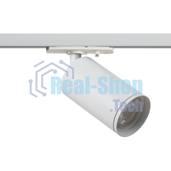 Трековый светильник однофазный ЭРА TR39-GU10 WH под лампу MR16 белый