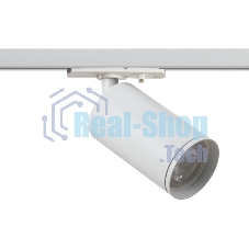Трековый светильник однофазный ЭРА TR39-GU10 WH под лампу MR16 белый