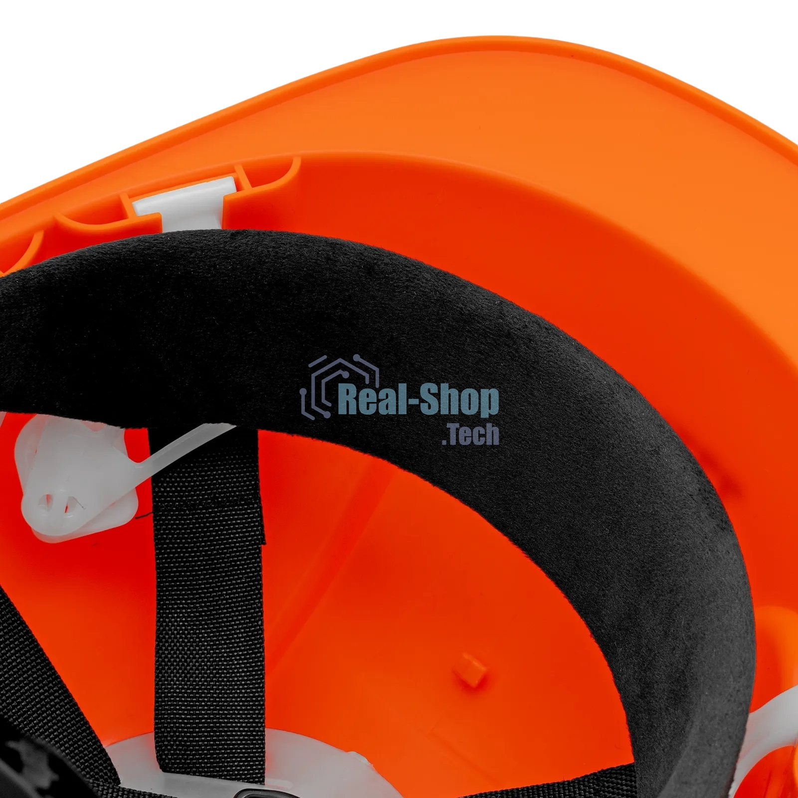 Каска защитная ударопрочная Denzel ABS/PC, плавная регулировка, модель 