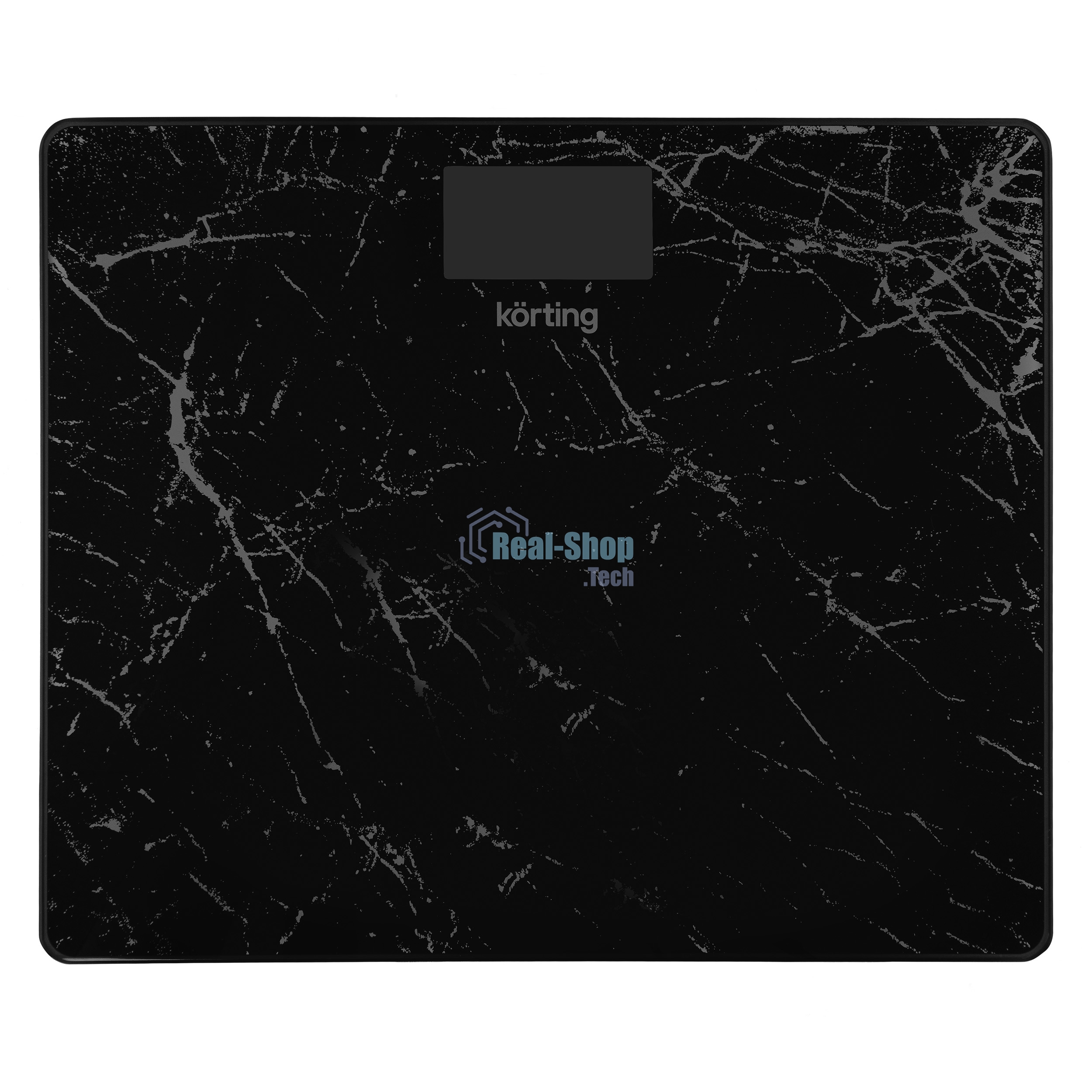 Напольные весы KORTING/ Напольные весы KORTING, диапазон измерений 0.5- 180 кг, интервал измерения 50 г, интегрированный LED-дисплей, работают от 2-х ААА батареек (в комплекте), автоматическое включение/отключение, черный мрамор