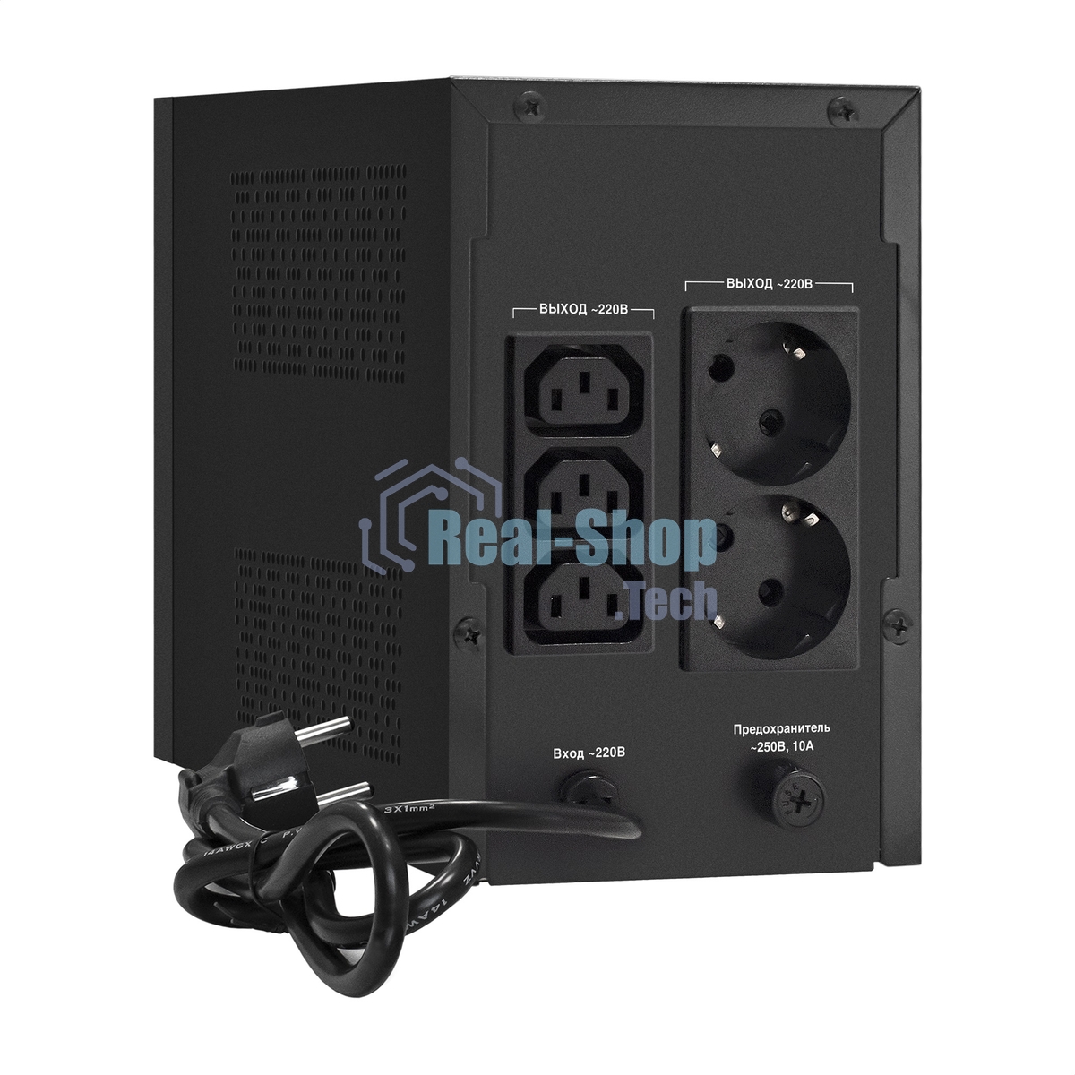 Источник бесперебойного питания ExeGate EX292801RUS SpecialPro UNB-1600.LED.AVR.2SH.3C13 1600VA/950W, LED, AVR, 2*Schuko+3*C13, съемн.кабель, металлический корпус, черный