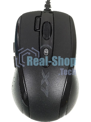 Мышь проводная A4Tech X-710MK черный, 2000 dpi, USB, кнопки - 7