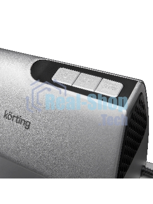Мясорубка электрическая Korting KMG 0604 X серебристый, 2500 Вт, 3.5 кг/мин, реверс, защита от перегрузки, насадки - 6