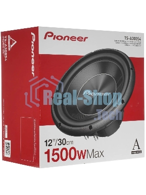 Сабвуфер автомобильный Pioneer TS-A300S4 500Вт пассивный (30 см/12