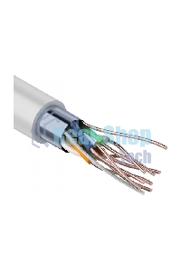 Кабель FTP PROconnect 4PR 24AWG, CCA, cat.5e, PVC, серый, бухта 25 м