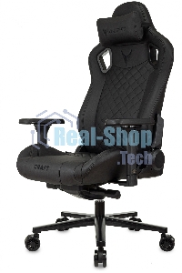 Кресло игровое Knight Craft черный
