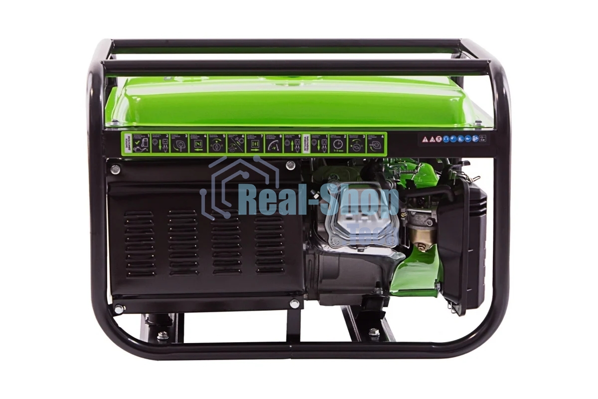 Электрогенератор бензиновый Сибртех БС-3500Э, 3.2 кВт, 96 дБ, 44.4 кг