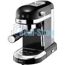 Кофеварка рожковая Ufesa PALERMO BLACK черный, исп. кофе - молотый, 1.5 л, 1350 Вт, 20 бар