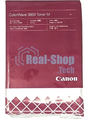 Картридж лазерный Canon ColorWave 3600 Тoner M (3281C003) пурпурный (magenta) для Canon Oce ColorWave 3600