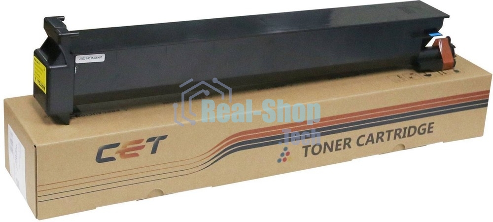 Картридж лазерный CET TN-213Y/214Y/314Y CET6802 Yellow (360 г. 20000 стр.) для Konica Minolta Bizhub C200/C203/C253/C353