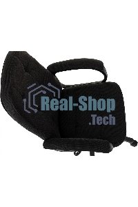 Кресло руководителя Бюрократ CH 002 Fabric 3C11 черный, крестов. пластик