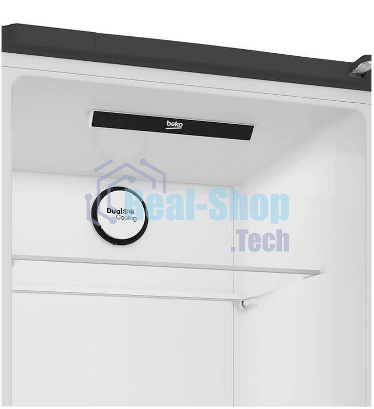 Холодильник Beko B3R0CNK402HG серый, двухкамерный, 257/100 л., морозилка снизу, No Frost