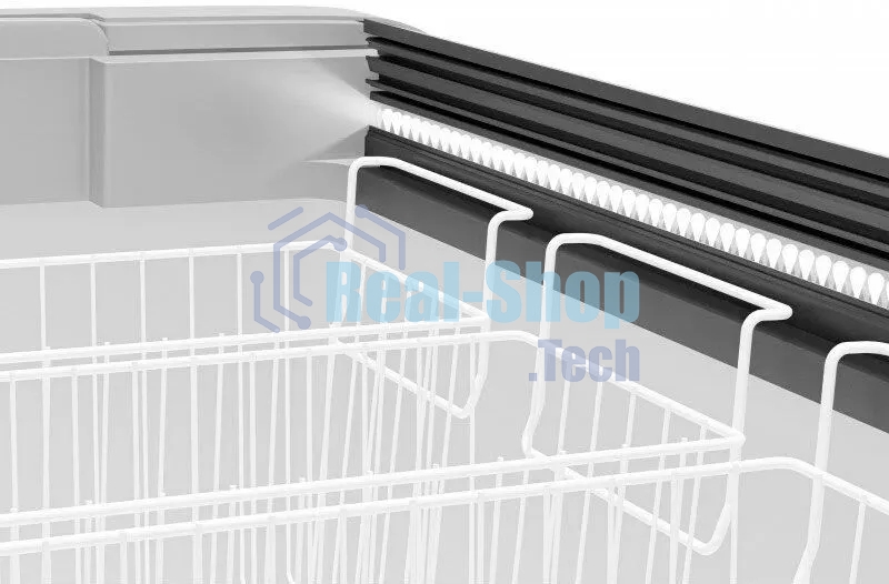 Морозильный ларь FROSTOR GELLAR FG 600 C красный, 520л