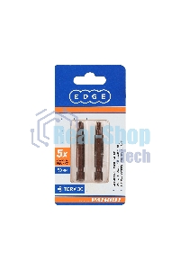 Бита EDGE by PATRIOT T30, сталь S2, длина 50 мм, 2шт в блистере