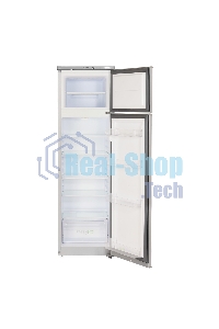 Холодильник Бирюса M424 металлик двухкамерный 170/35л морозилка сверху