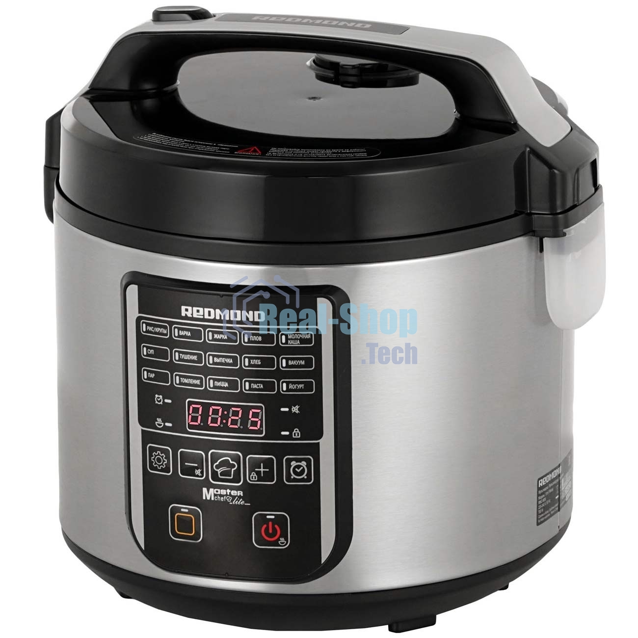 Мультиварка Redmond RMC-M36 сталь/черный