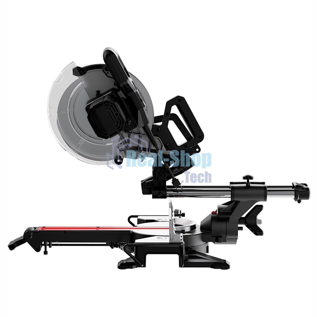  Торцовочная пила Deli DE570 (2000Вт, 5000об/мин, диаметр диска 255мм)