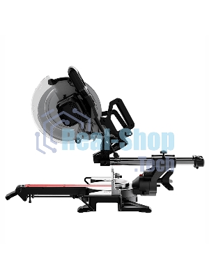  Торцовочная пила Deli DE570 (2000Вт, 5000об/мин, диаметр диска 255мм)